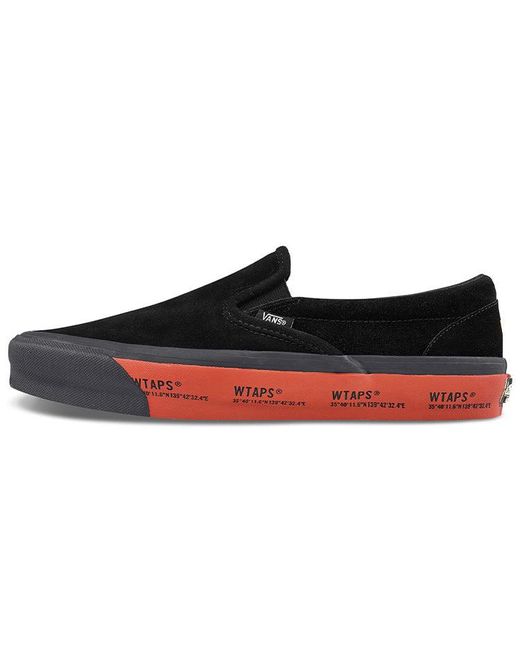 Vans Red Wtaps X Og Classic Slip-On Lx for men