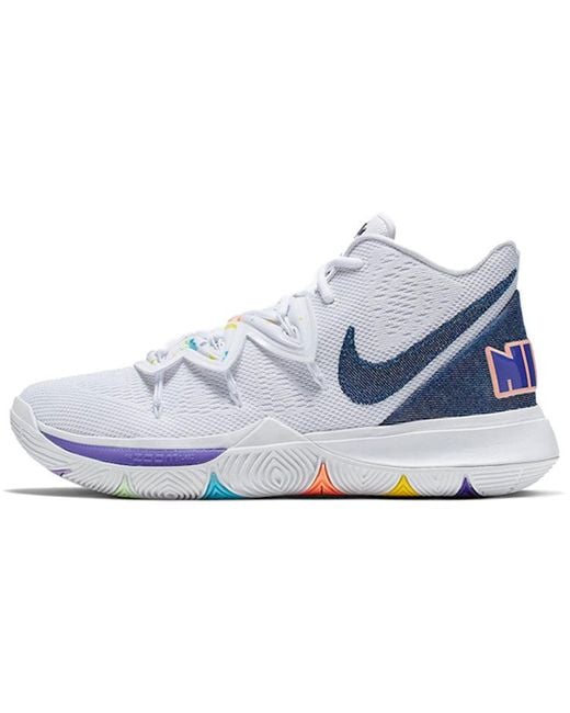 Nike Blue Kyrie 5 Ep 'Have A Day' for men