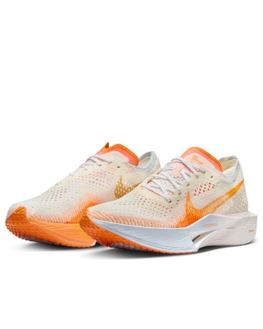 Nike White Vaporfly 3 Road Racing Shoes