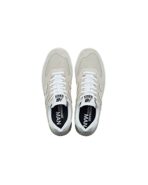 New Balance White Junya Watanabe X Am574 for men