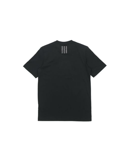 Adidas Black Originals Logo Short Sleeve T-Shirt for men