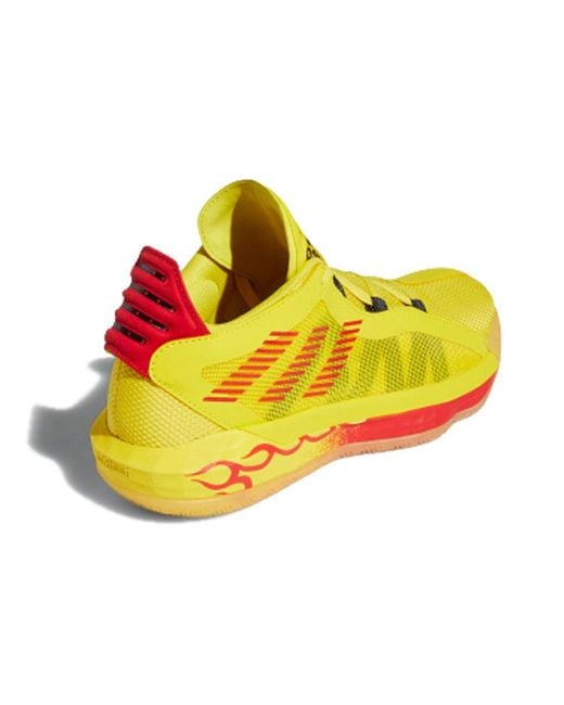 Adidas Yellow Dame 6 Gca 'Hot Rod' for men