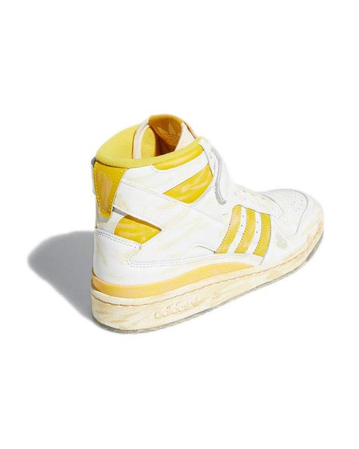 Adidas Metallic Forum 84 High 'Worn'