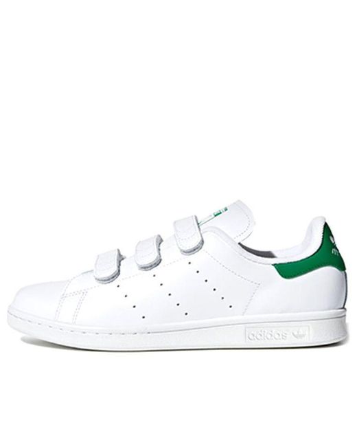 adidas Originals Stan Smith Cf ' Green' in White for Men | Lyst