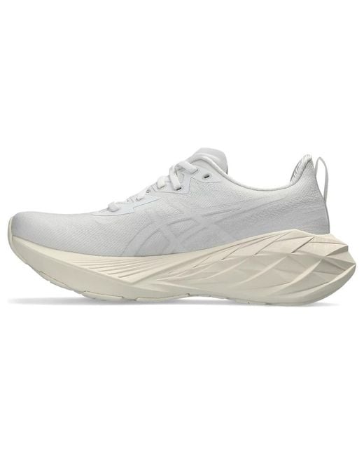 Asics White Womens Novablast 4