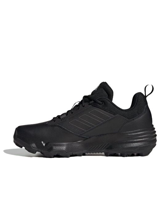 Adidas Black Terrex Unity Leather Low 'Core' for men