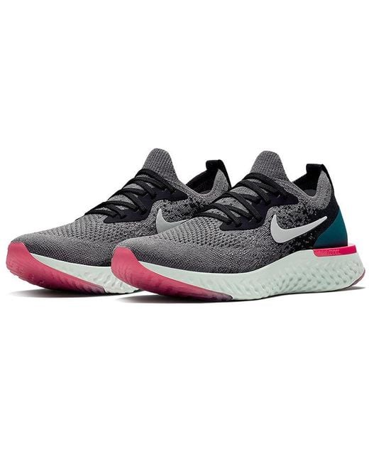 Nike Blue (Wmns) Epic React Flyknit 'Gunsmoke'