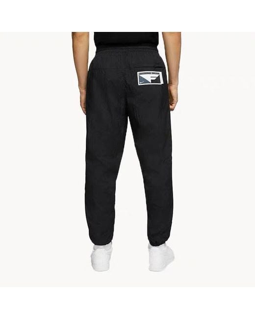 Nike Black Flight As M Nk Flight Pant Colorblock Basketball Sports Long Pants for men