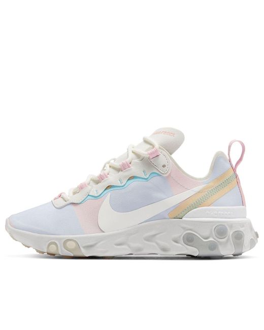 Nike White (Wmns) React Element 55 Light