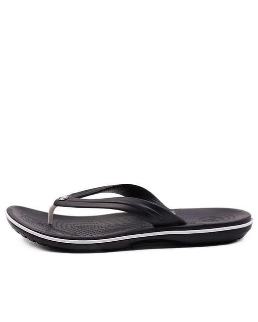 CROCSTM Black Beach Flip-Flops