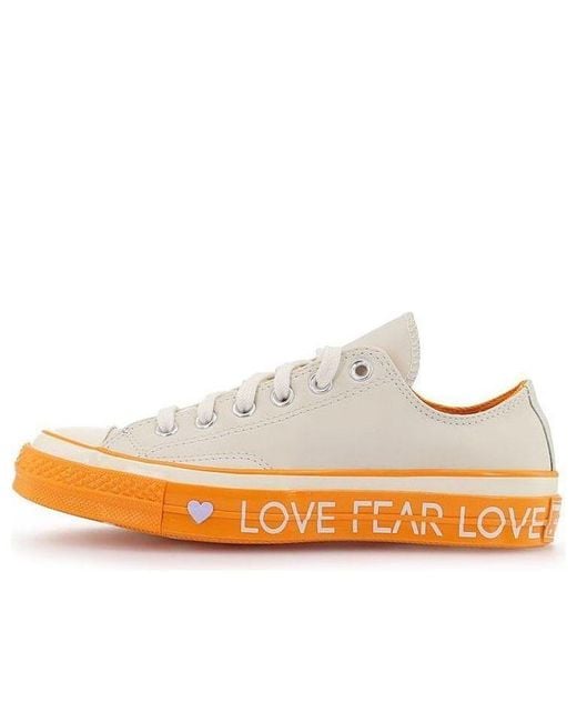 Converse White (Wmns) Chuck 70 Low 'Love Graphic