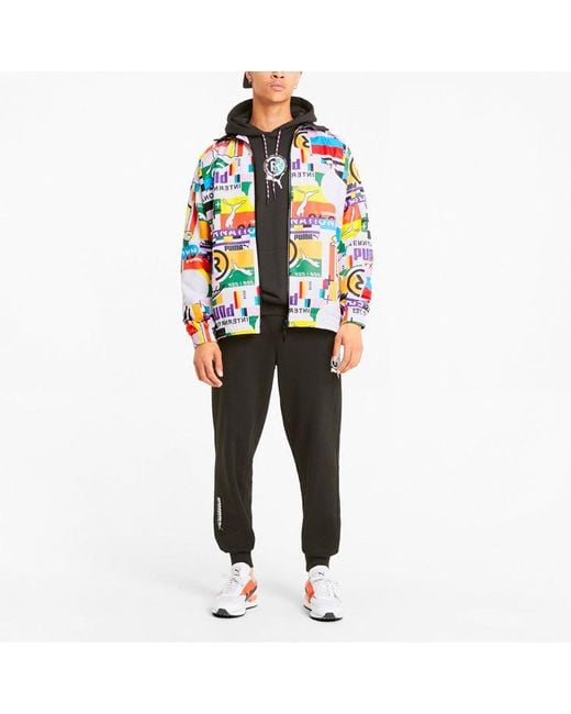 PUMA Blue International Lab Track Jacket for men