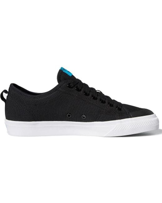 Adidas Black Nizza 'Colorful Trefoil for men