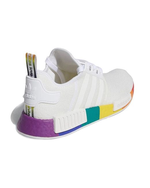 Adidas White Nmd_R1 'Pride' for men