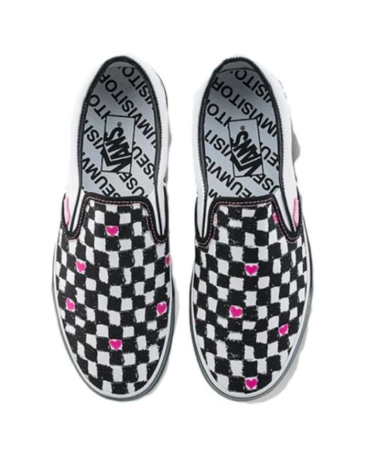 Vans White X The Museum Visitor Slip-On Whtie' for men