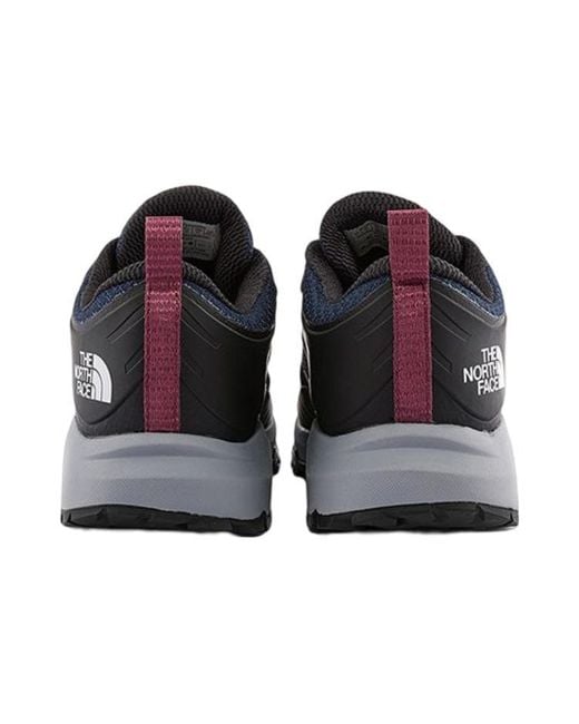 The North Face Blue (Wmns) Cragmont Waterproof Hiking Shoes