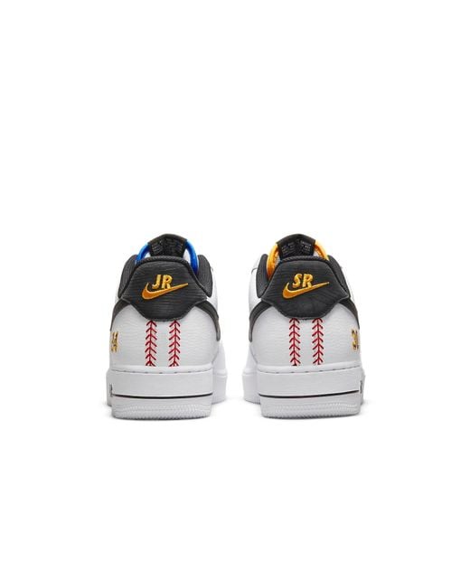 Nike White X Ken Griffey Jr. Air Force 1 '07 Lv8 'Jr. & Sr. for men