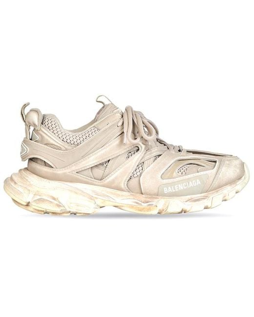 Balenciaga Natural (Wmns) Track 1.0 Sneakers 'Faded And Mesh And Suede Like Fabric'