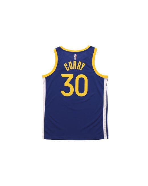 Nike Blue Nba Team Limited Jersey Sw Fan Edition Golden State Warriors Curry No. 30 2020-2021 Season for men