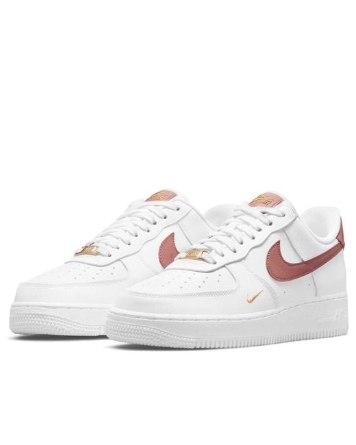 Nike White (Wmns) Air Force 1 '07 Essential Rust'
