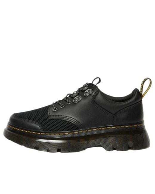 Dr. Martens Black Tarik Lo Leather Utility for men