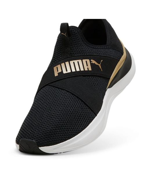 PUMA Black (Wmns) Softride Harmony Slip-On