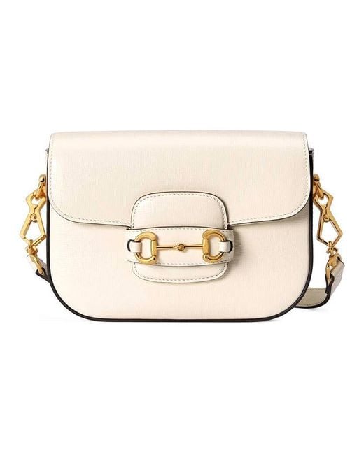 Gucci Natural (Wmns) Horsebit 1955 Retro Shoulder Messenger Bag 'Cream'