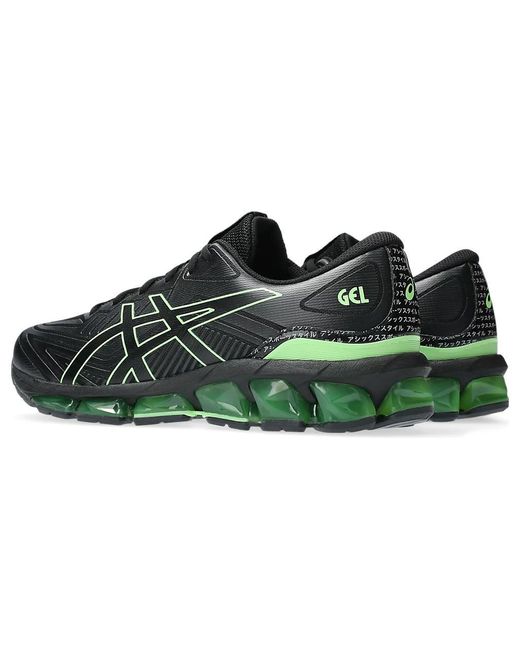 Asics Black Gel-Quantum 360 7 Bright Lime' for men
