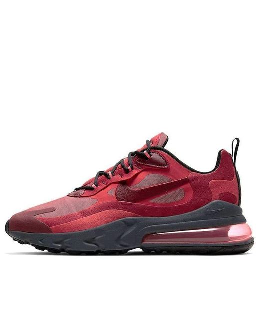nike air max 270 react men red