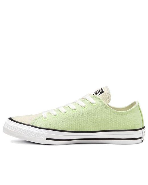 Converse White Renew Cotton Chuck Taylor All Star Low 'Barely Volt' for men