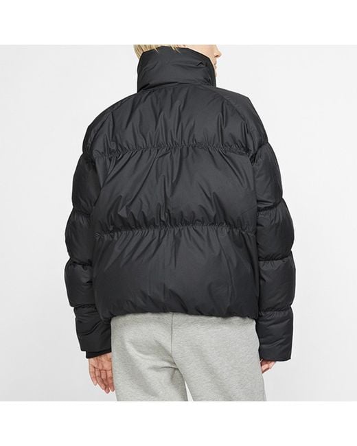 Nike Black (Wmns) Sportswear Windpuffer Therma-Fit Loose Puffer Jacket