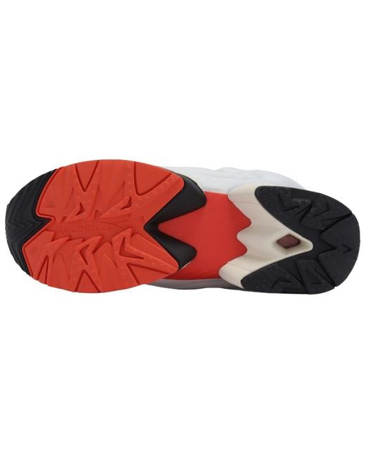 Reebok White Instapump Fury 95 Dynamic' for men