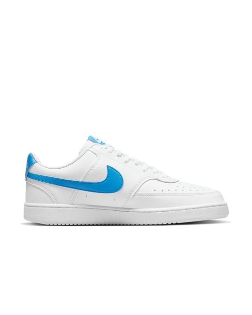 Nike Blue Court Vision Low Next Nature Light Photo' for men