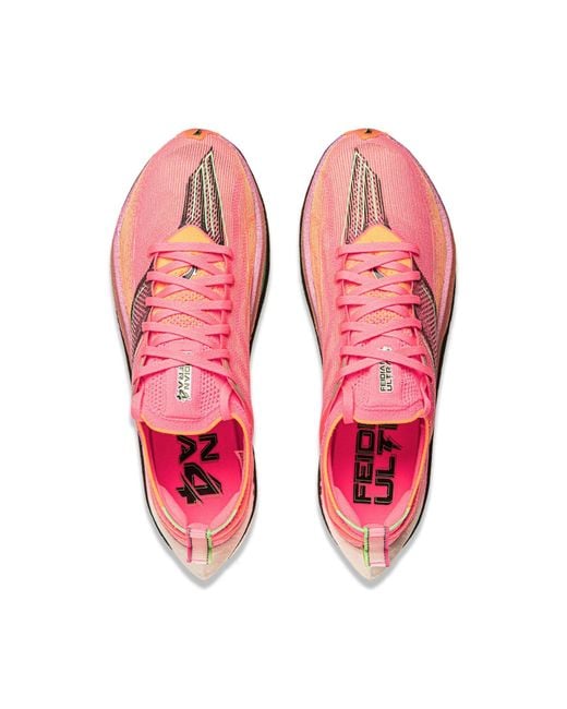 Li-ning Pink Feidian Ultra 4.0 for men