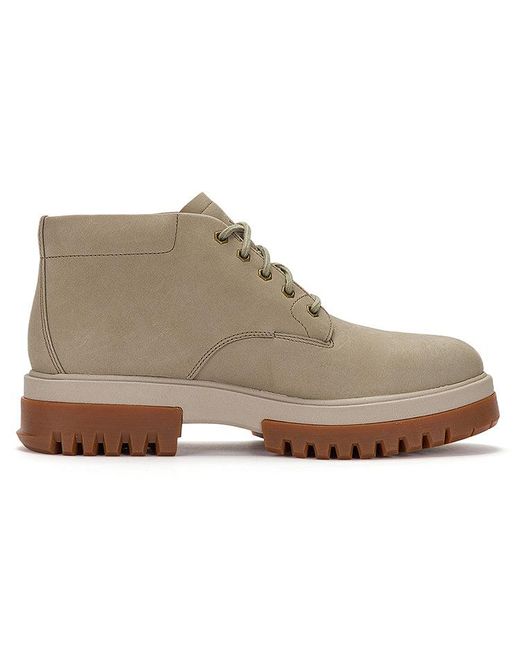 Timberland Brown Arbor Road Mid Waterproof Chukka Boots for men