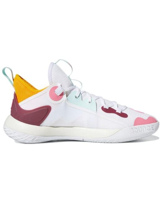 Adidas White Harden Stepback 2 Semi Solar' for men
