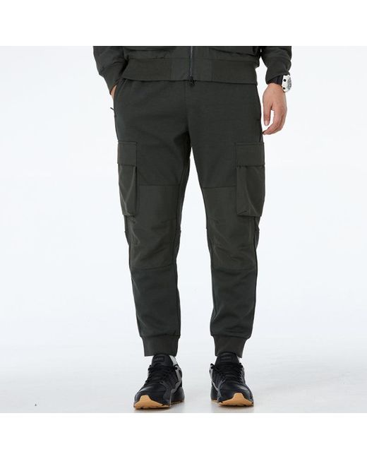 Adidas Black Th Pnt Fab Fleece Stay Warm Casual Bundle Feet Sports Pants for men
