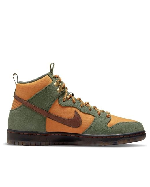 Nike Brown X Pass~Port Sb Dunk High 'Workboot' for men