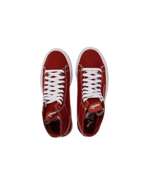 PUMA Red Bari Mid 'Chili Oil' for men