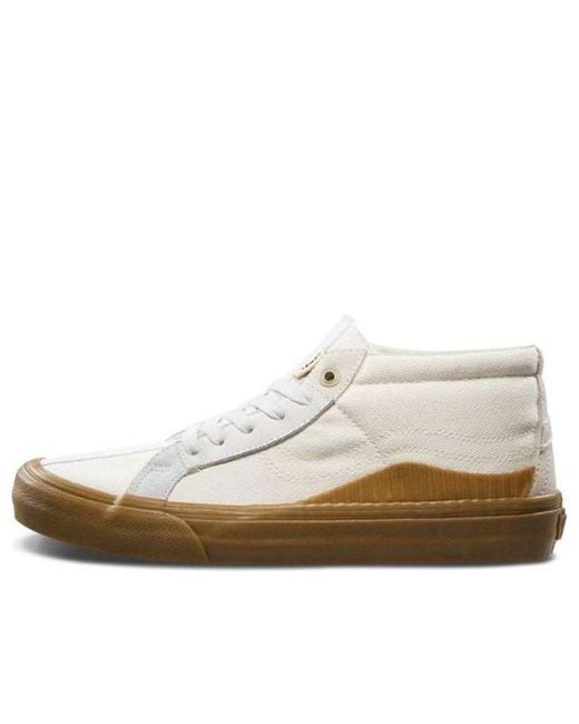 Vans White 138 Mid Taka Hayashi Marshmallow for men