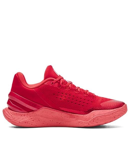 Under Armour Red Curry 2 Low Flotro 'Davidson' for men