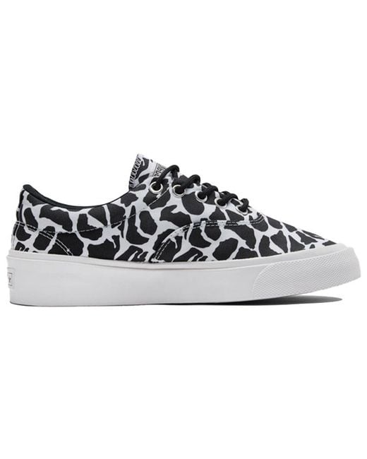 Converse Blue Skidgrip Stylish Low Top Casual Canvas Shoes Printing for men
