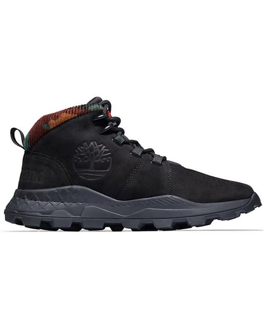 Timberland Black Brooklyn Euro Sprint Boots for men