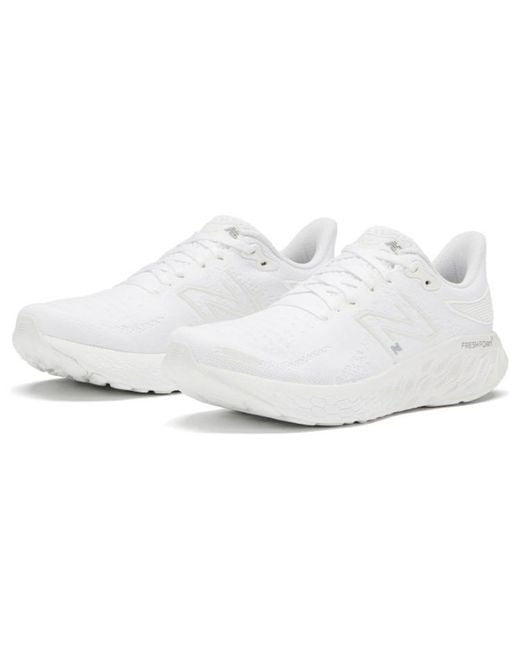New Balance White Fresh Foam X 1080V12 Arctic Fox' for men