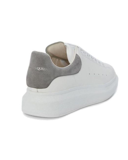 McQueen White Oversized Sneaker Iron' for men