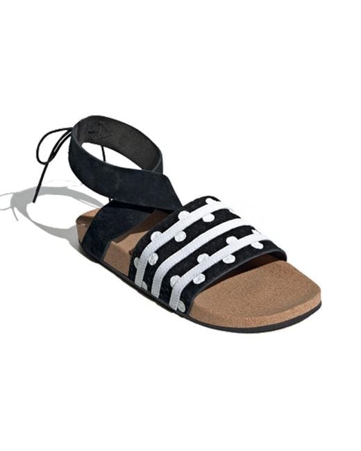 Adidas Blue (Wmns) Originals Adilette Ankle Wrap