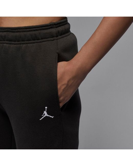 Nike Black Brooklyn Fleece Sweatpants for men