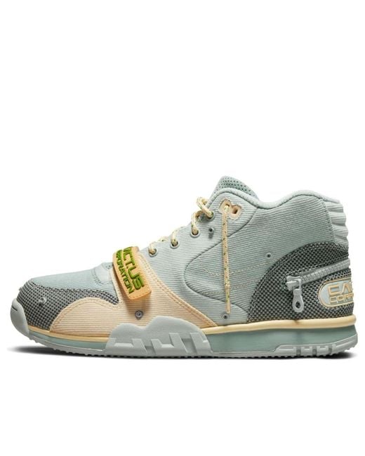 Nike Green X Travis Scott Air Trainer 1 Sp Haze" Sneakers for men