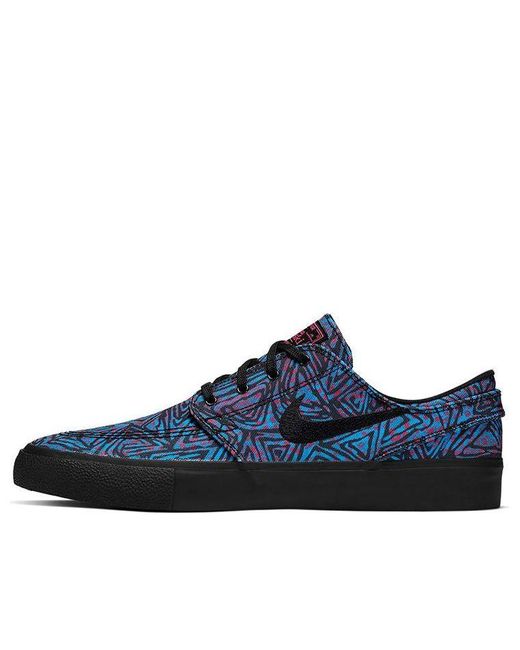 Nike Sb Zoom Stefan Janoski Canvas Rm in Blue for Men | Lyst