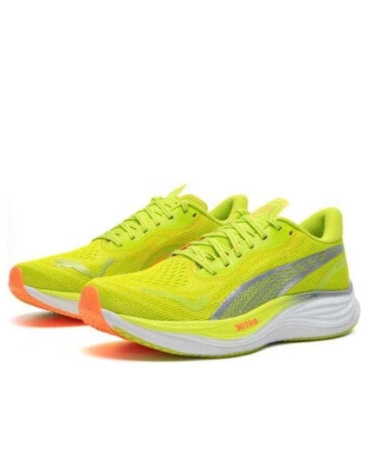 PUMA Yellow Velocity Nitro 3 'Lime' for men